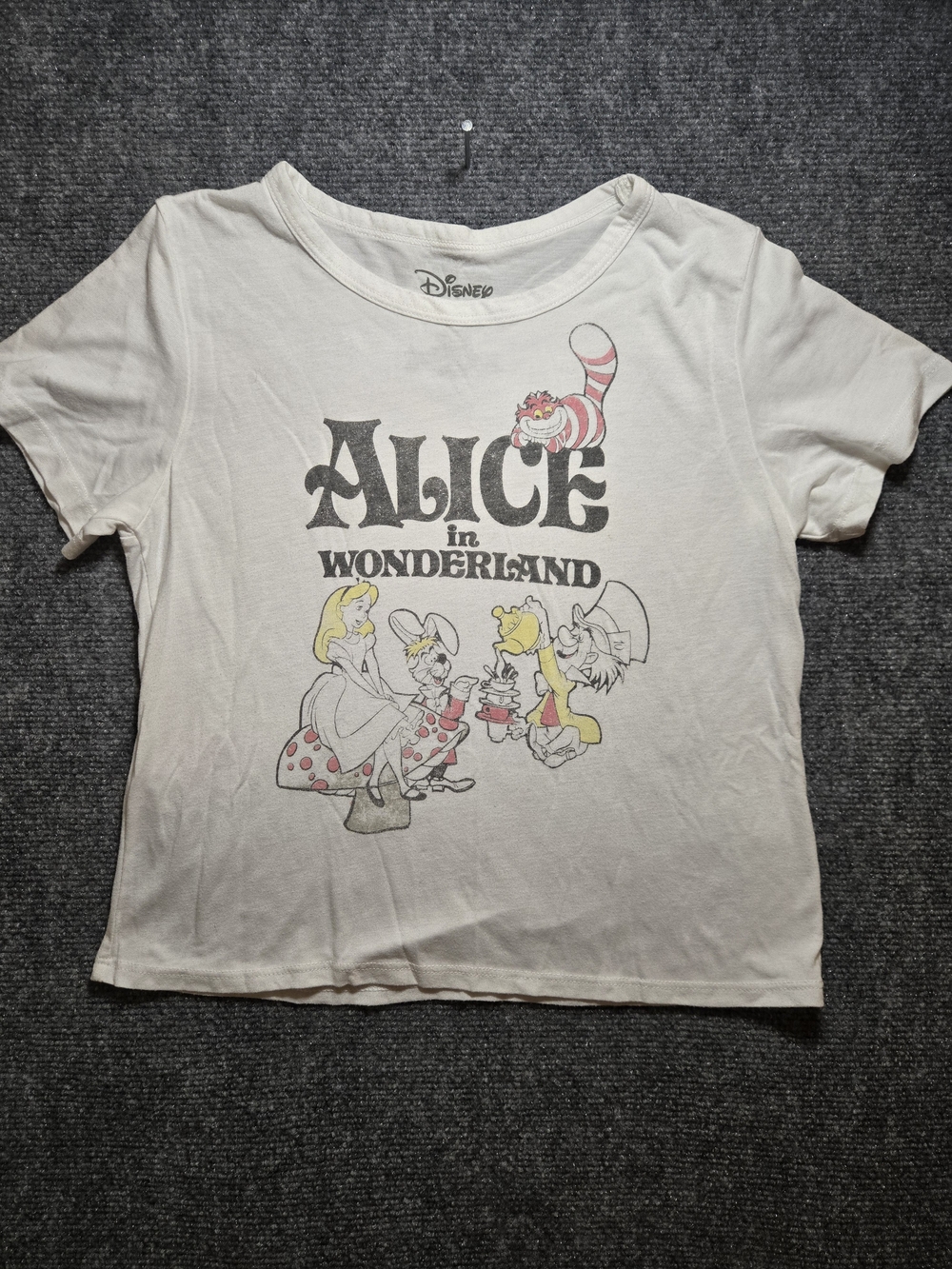 Disney Alice in Wonderland Graphic Tee with Pastel Accents